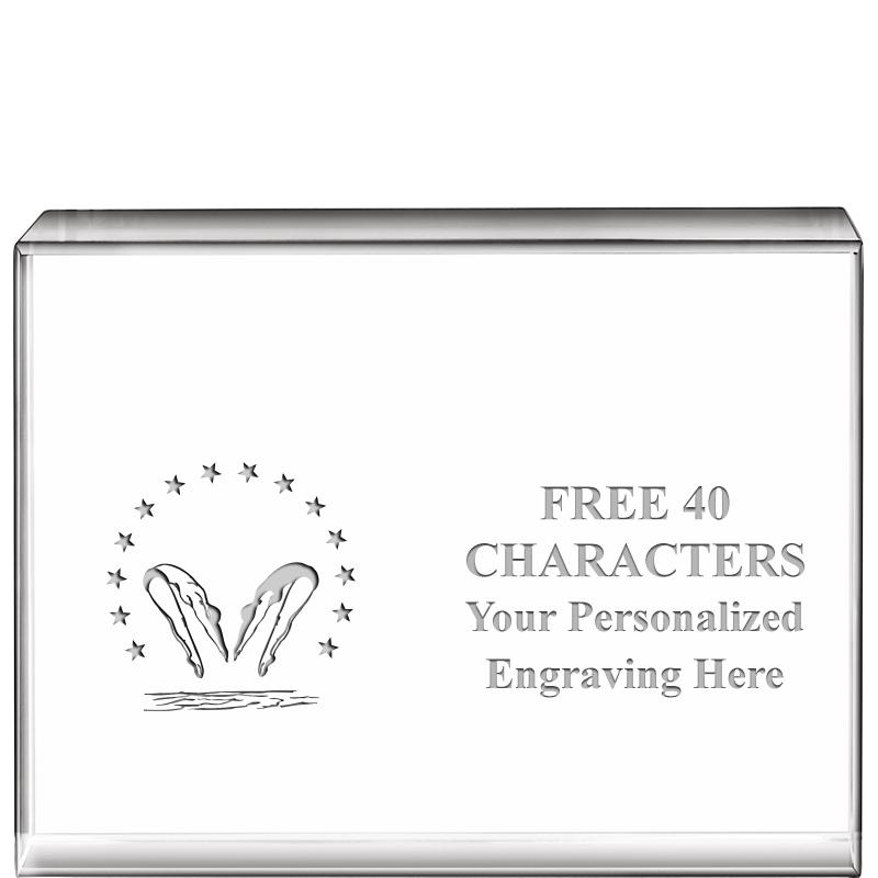 4"x3"HORIZONTAL DISPLAY CRYSTL