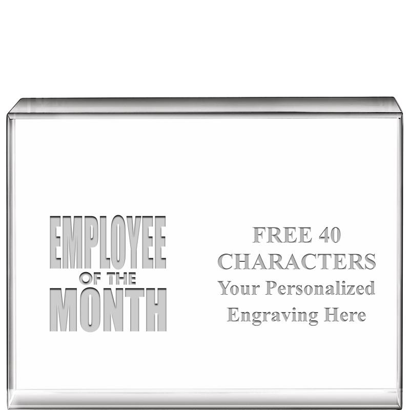 4"x3"HORIZONTAL DISPLAY CRYSTL