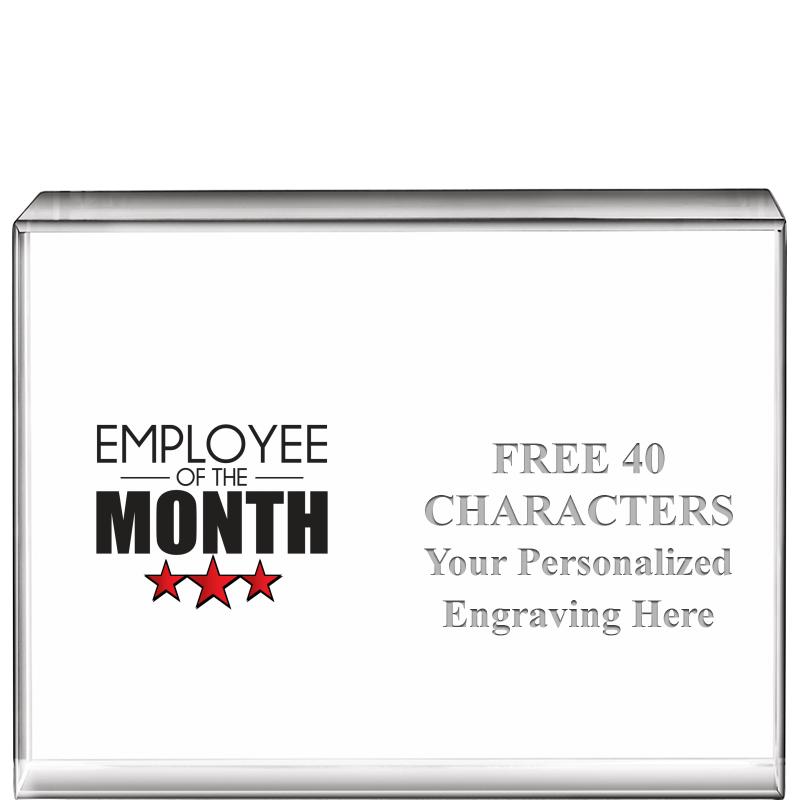 4"x3"HORIZONTAL DISPLAY CRYSTL