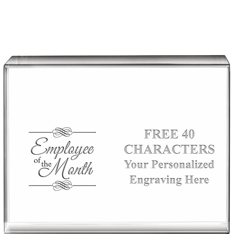 4"x3"HORIZONTAL DISPLAY CRYSTL