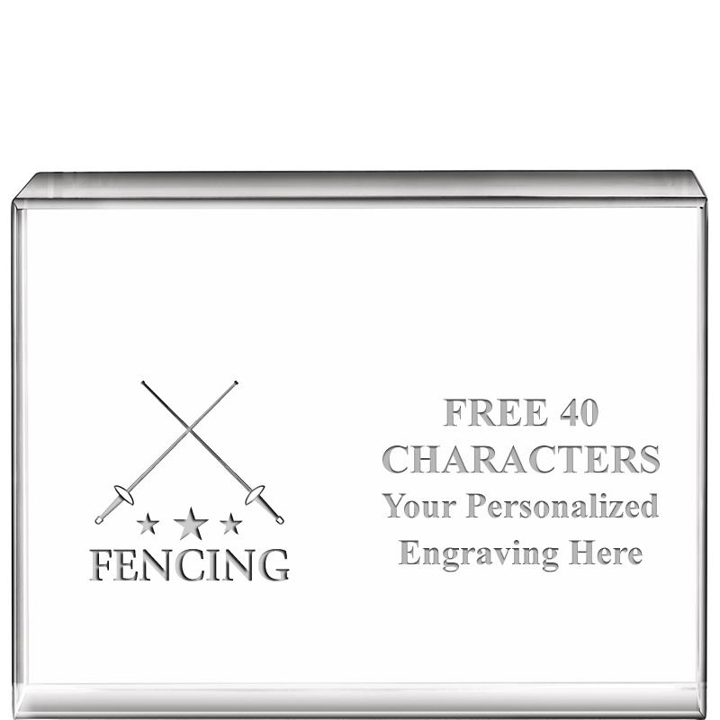 4"x3"HORIZONTAL DISPLAY CRYSTL