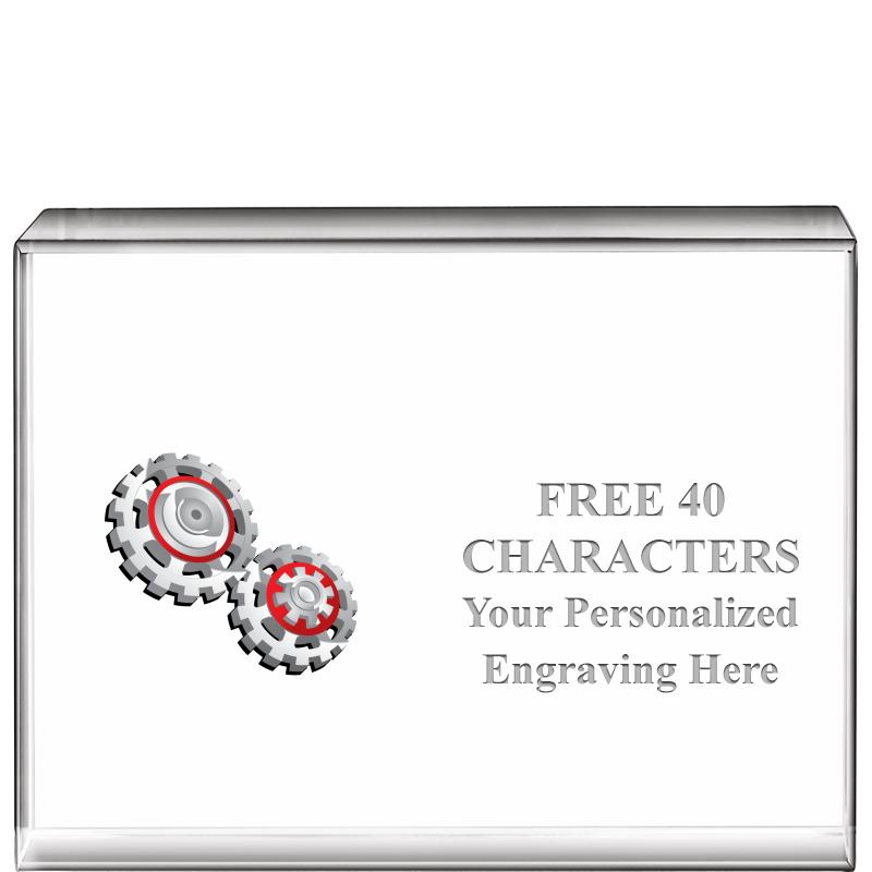 4"x3"HORIZONTAL DISPLAY CRYSTL