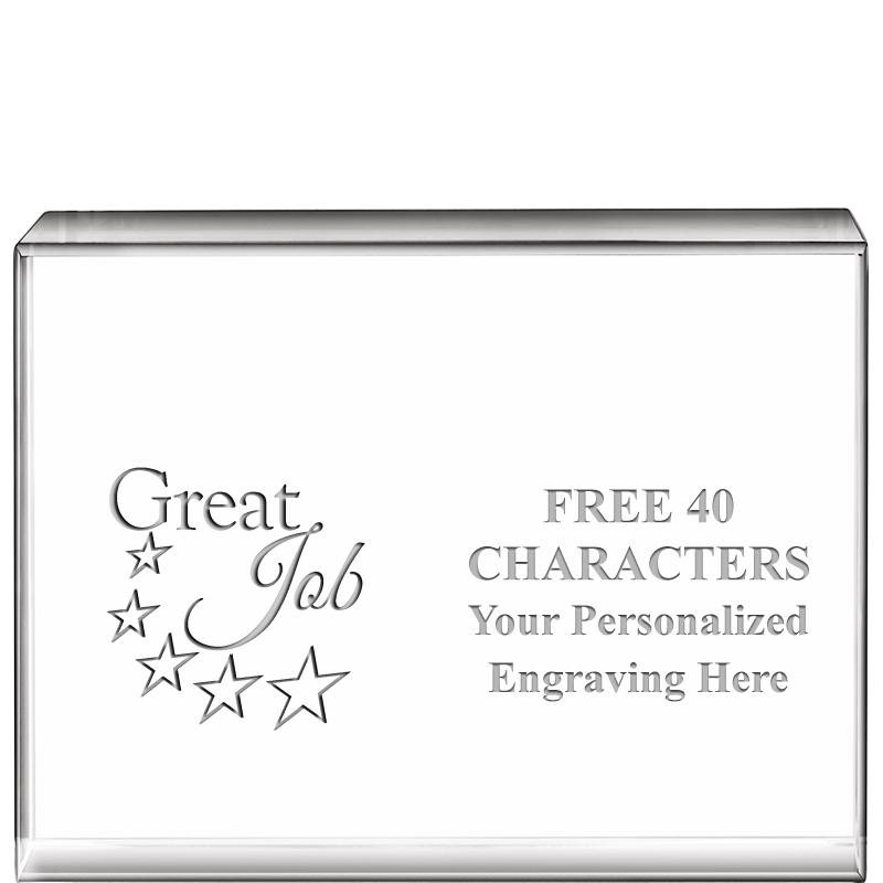 4"x3"HORIZONTAL DISPLAY CRYSTL