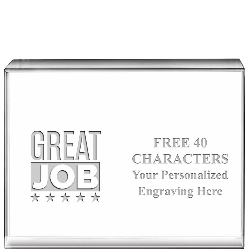 4"x3"HORIZONTAL DISPLAY CRYSTL