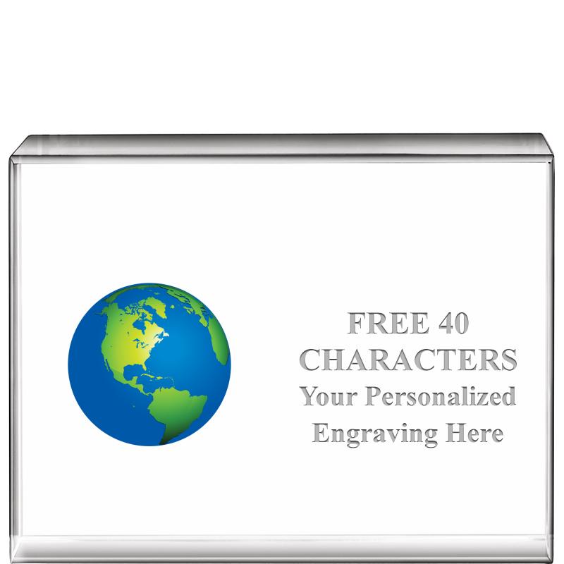 4"x3"HORIZONTAL DISPLAY CRYSTL