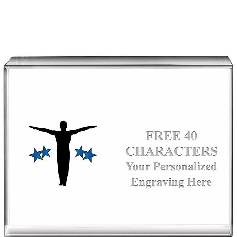 4"x3"HORIZONTAL DISPLAY CRYSTL