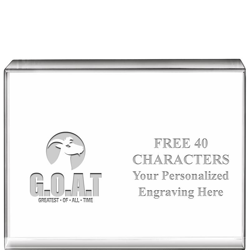 4"x3"HORIZONTAL DISPLAY CRYSTL