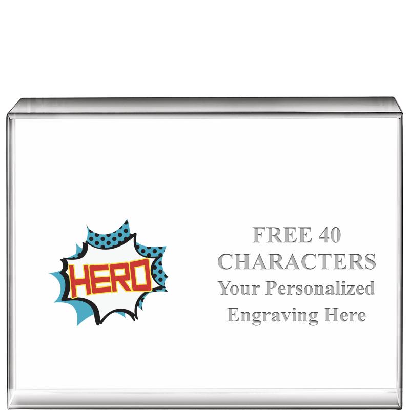 4"x3"HORIZONTAL DISPLAY CRYSTL