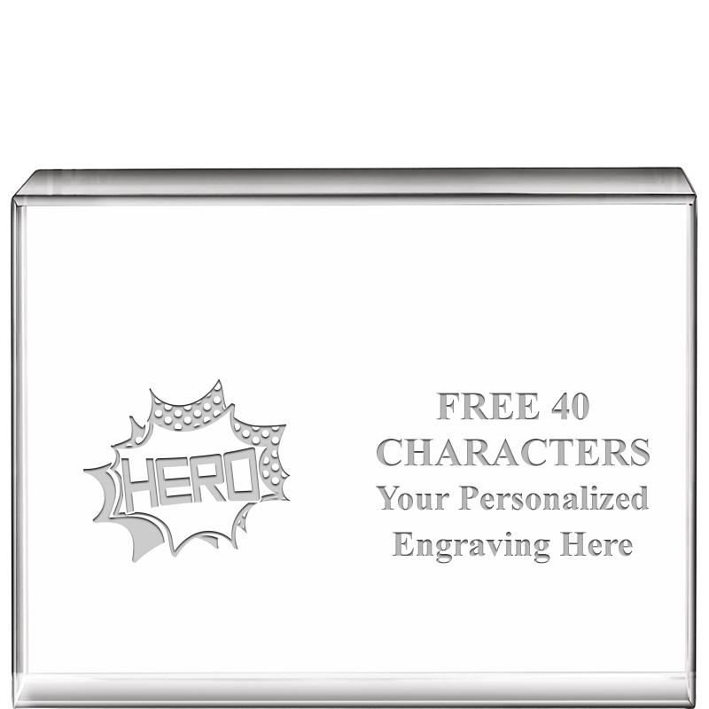 4"x3"HORIZONTAL DISPLAY CRYSTL