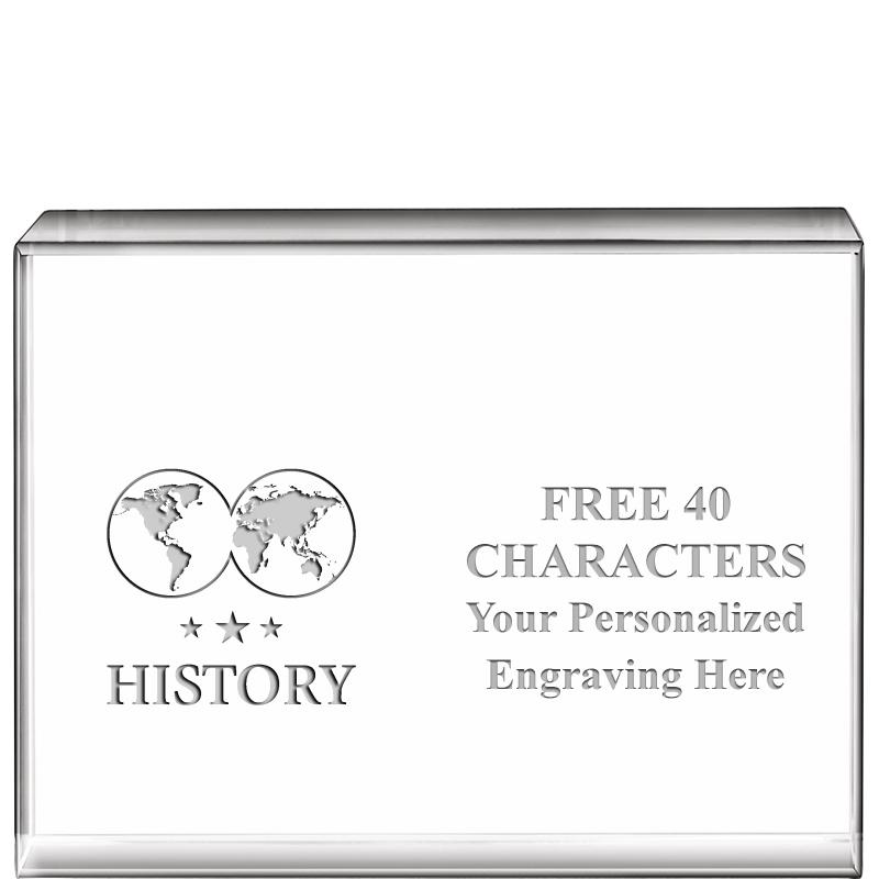 4"x3"HORIZONTAL DISPLAY CRYSTL