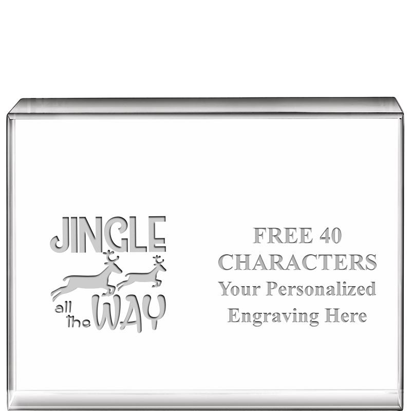 4"x3"HORIZONTAL DISPLAY CRYSTL