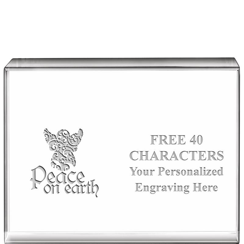 4"x3"HORIZONTAL DISPLAY CRYSTL