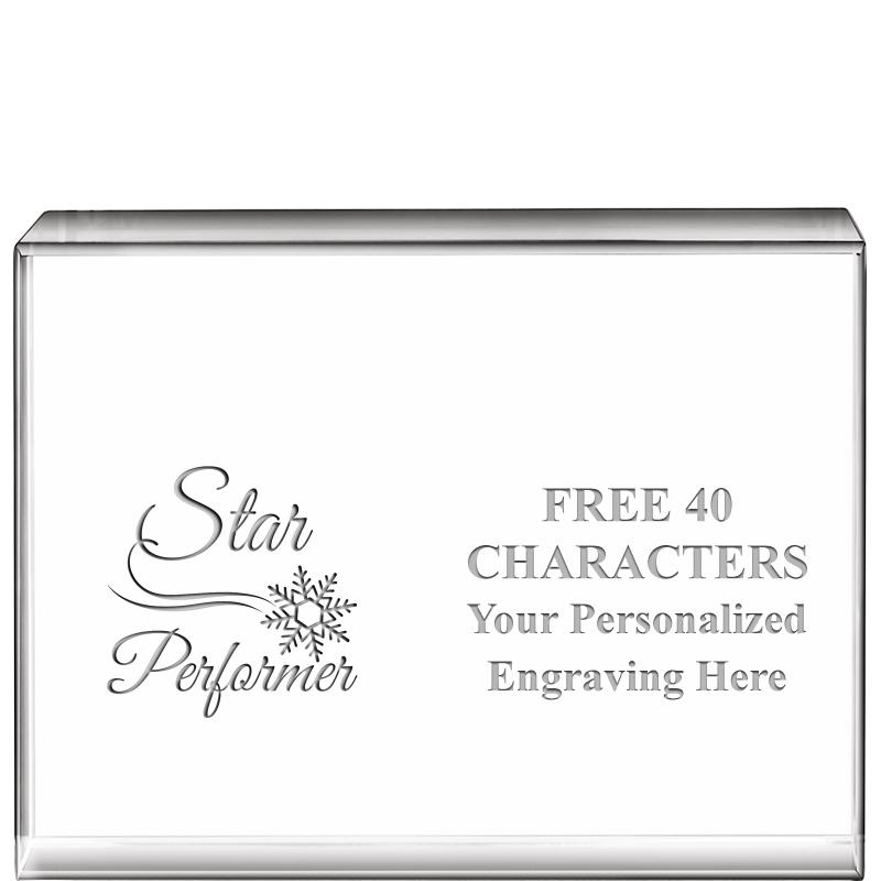 4"x3"HORIZONTAL DISPLAY CRYSTL