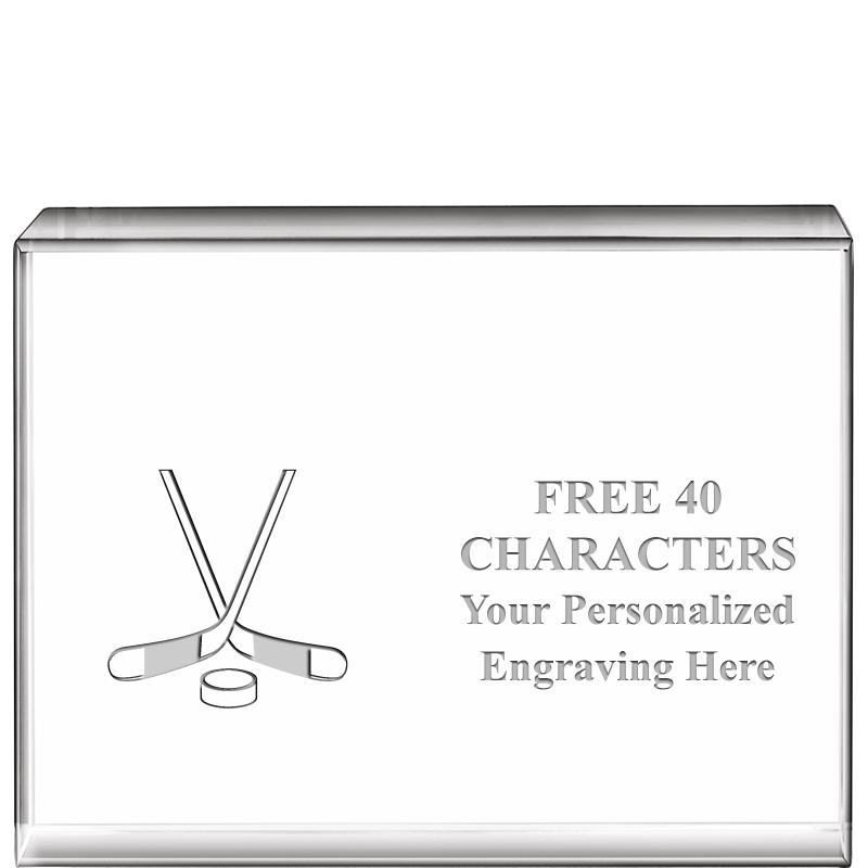 4"x3"HORIZONTAL DISPLAY CRYSTL