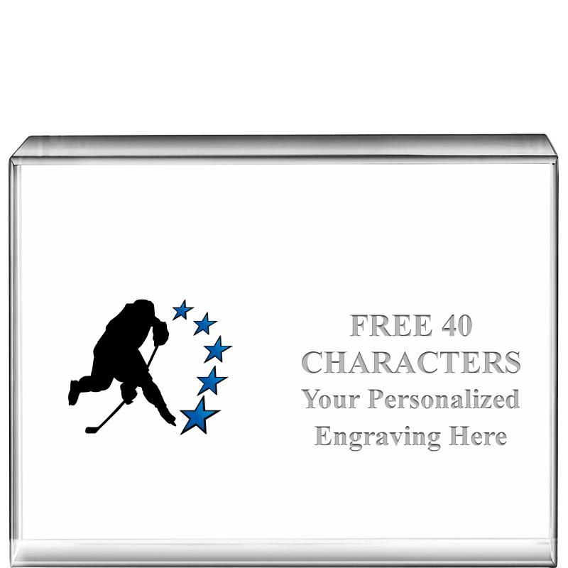 4"x3"HORIZONTAL DISPLAY CRYSTL