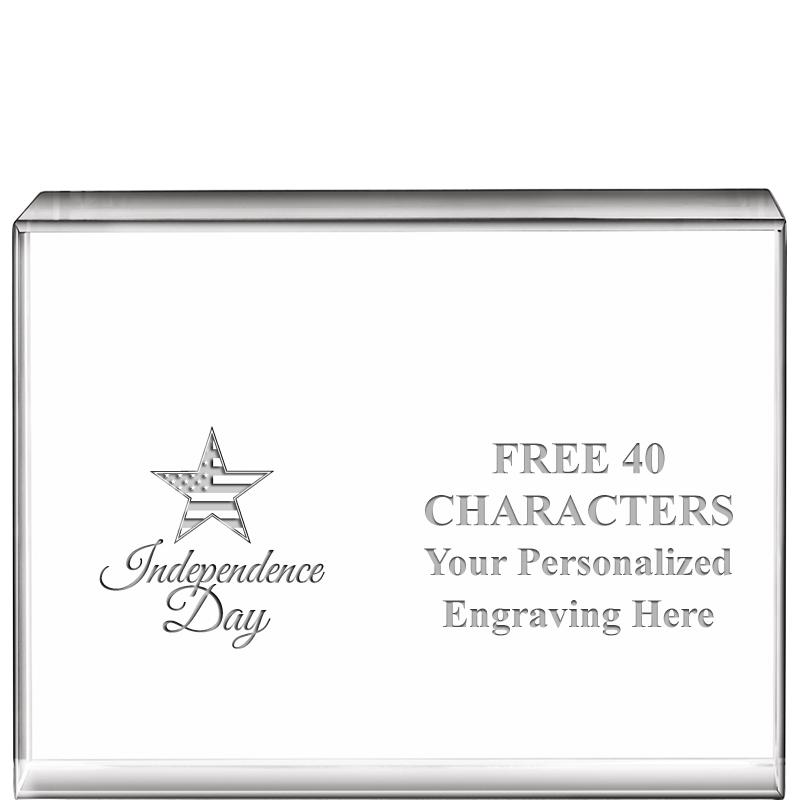 4"x3"HORIZONTAL DISPLAY CRYSTL