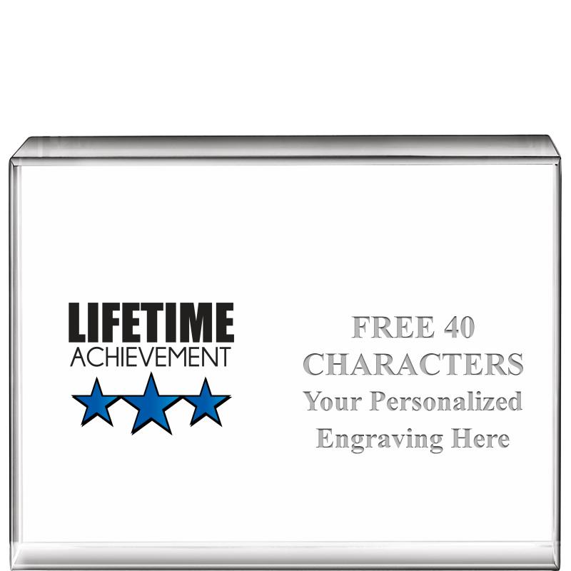 4"x3"HORIZONTAL DISPLAY CRYSTL