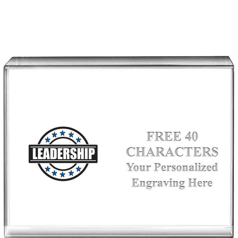 4"x3"HORIZONTAL DISPLAY CRYSTL