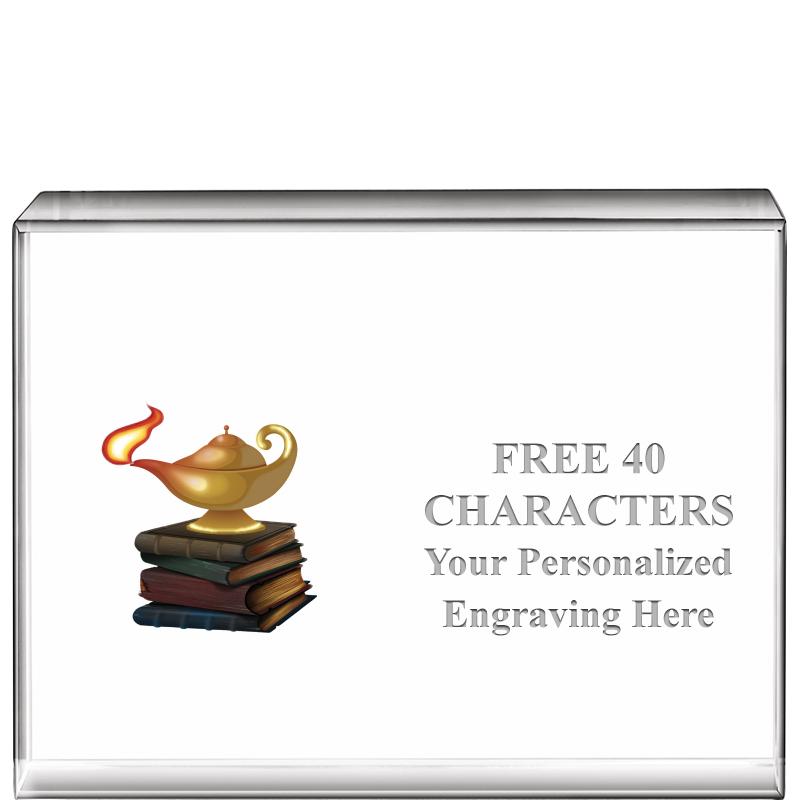 4"x3"HORIZONTAL DISPLAY CRYSTL