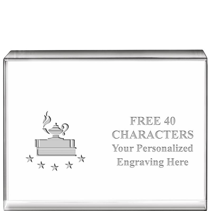 4"x3"HORIZONTAL DISPLAY CRYSTL