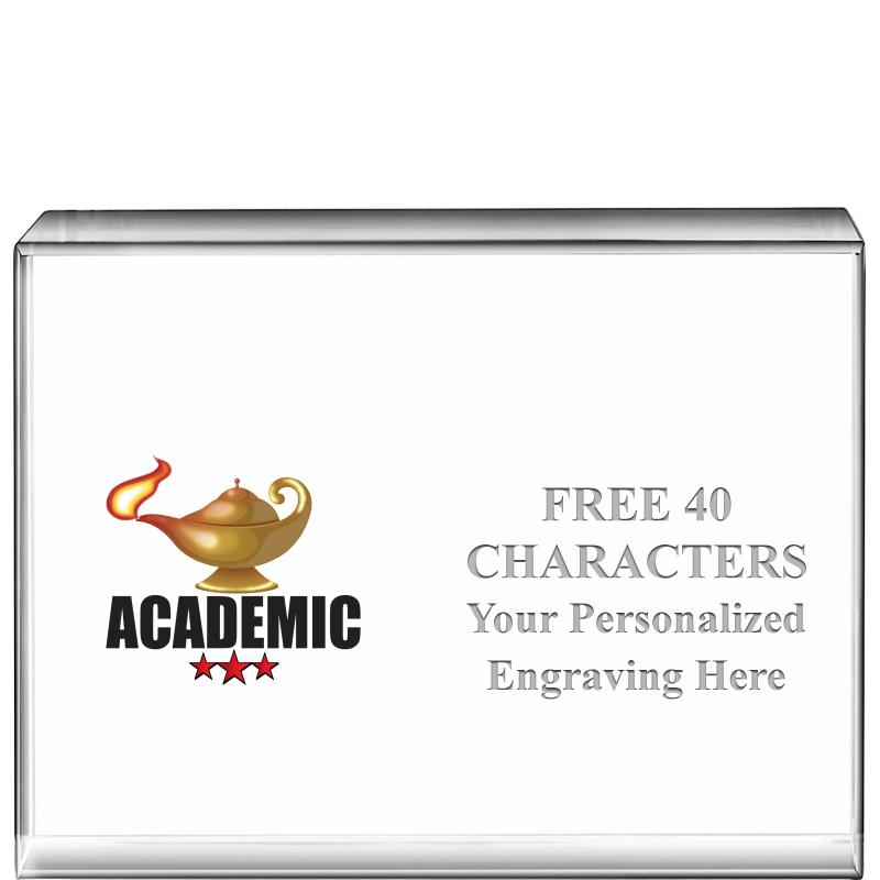 4"x3"HORIZONTAL DISPLAY CRYSTL