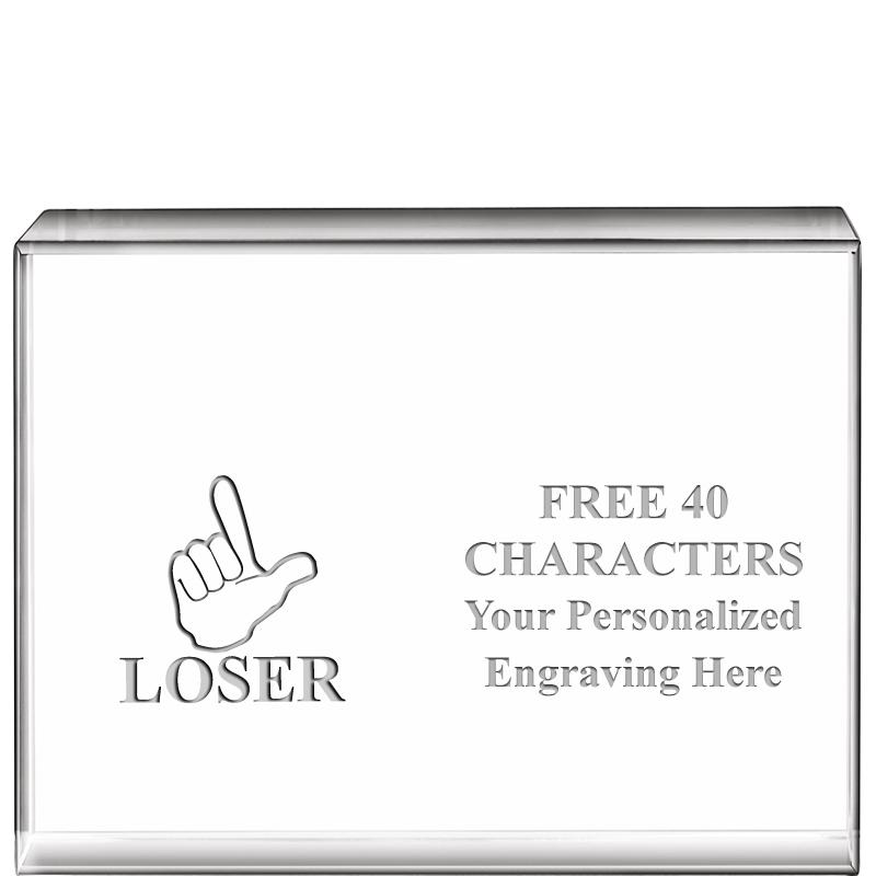 4"x3"HORIZONTAL DISPLAY CRYSTL