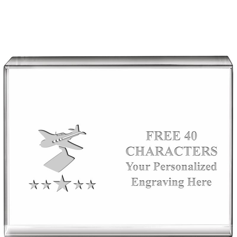 4"x3"HORIZONTAL DISPLAY CRYSTL