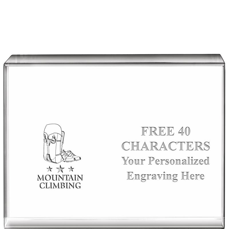 4"x3"HORIZONTAL DISPLAY CRYSTL