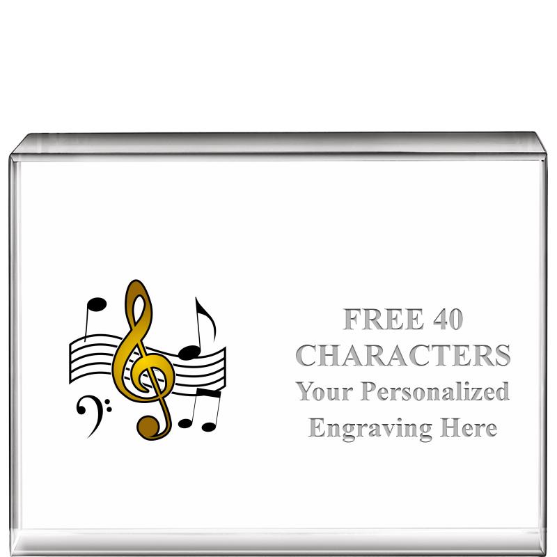 4"x3"HORIZONTAL DISPLAY CRYSTL