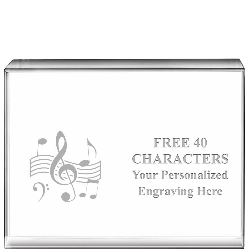 4"x3"HORIZONTAL DISPLAY CRYSTL