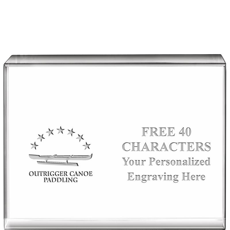 4"x3"HORIZONTAL DISPLAY CRYSTL