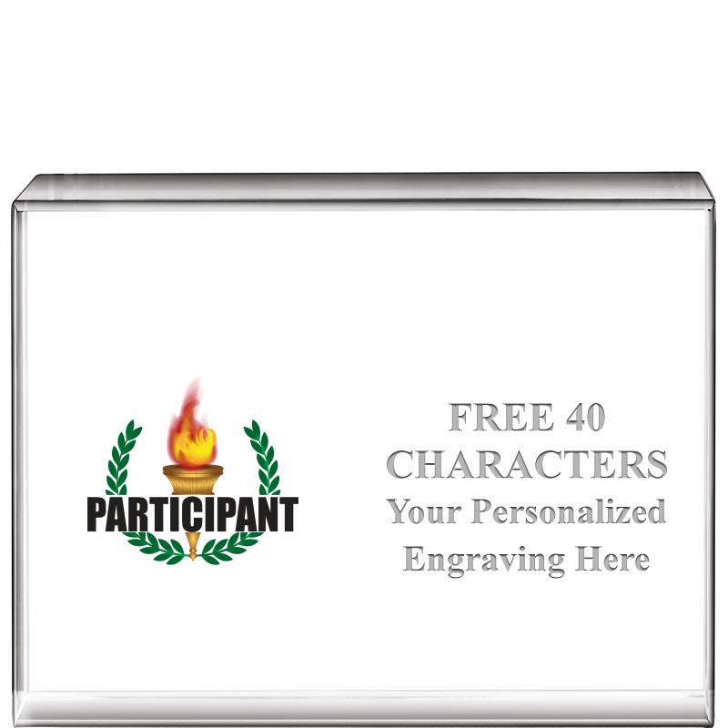 4"x3"HORIZONTAL DISPLAY CRYSTL