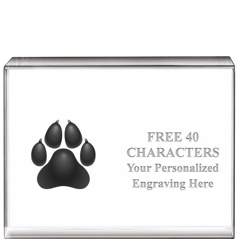 4"x3"HORIZONTAL DISPLAY CRYSTL