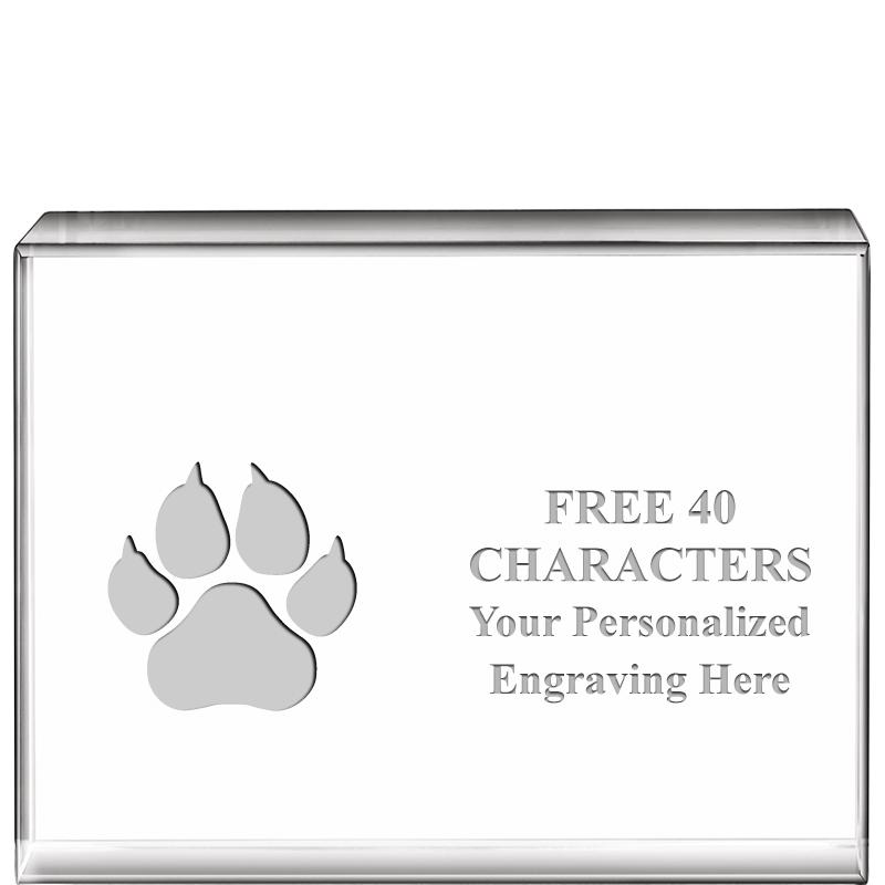 4"x3"HORIZONTAL DISPLAY CRYSTL