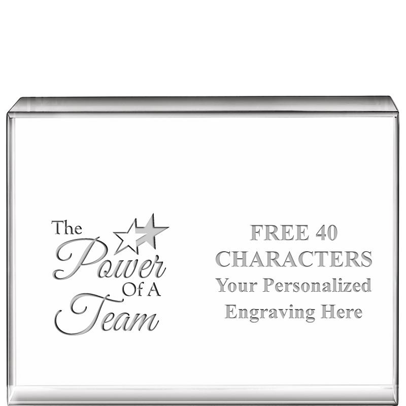 4"x3"HORIZONTAL DISPLAY CRYSTL