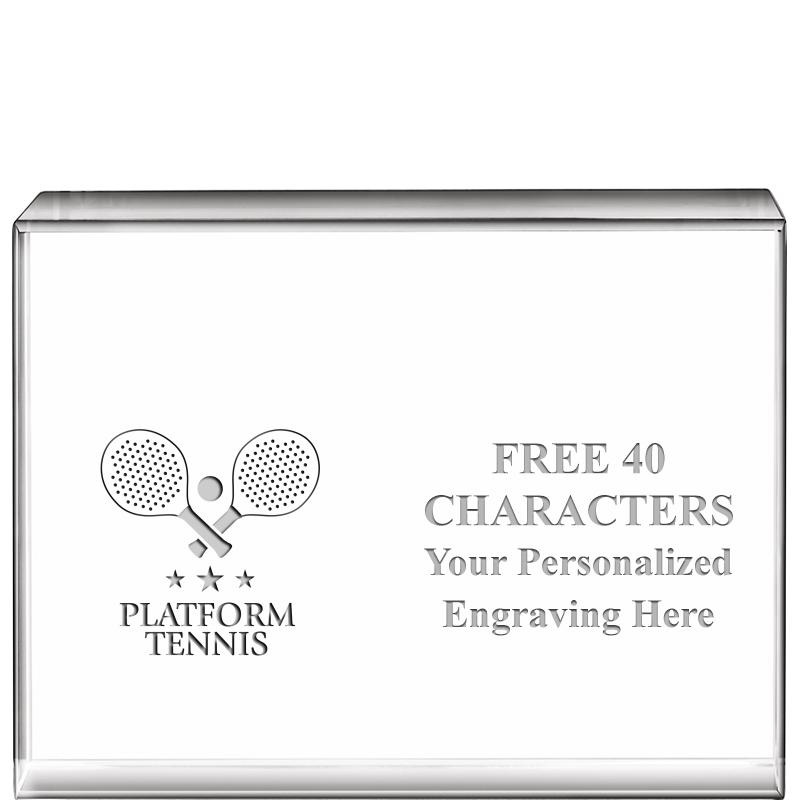 4"x3"HORIZONTAL DISPLAY CRYSTL