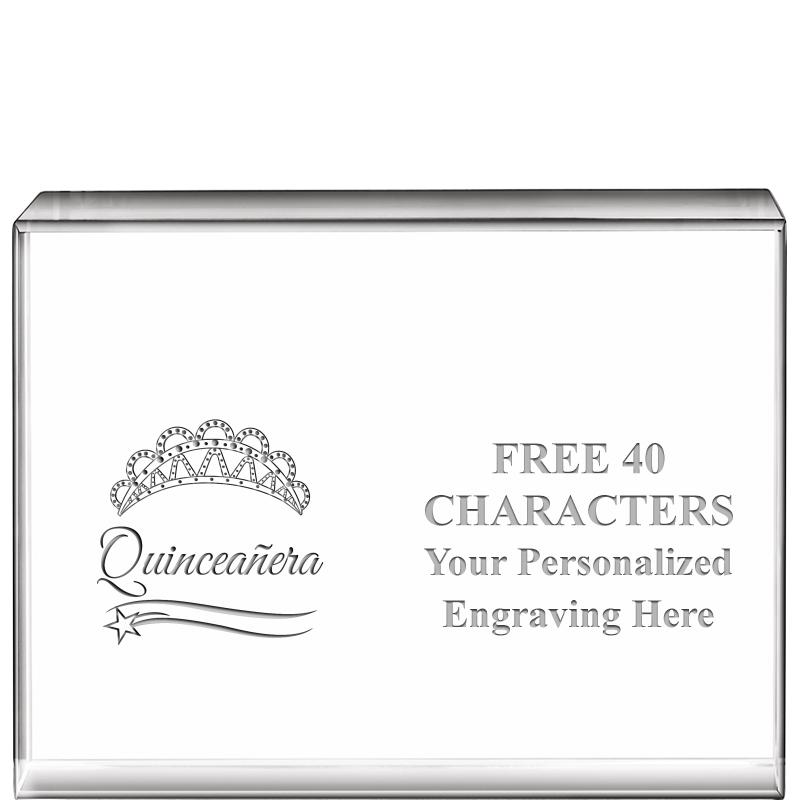 4"x3"HORIZONTAL DISPLAY CRYSTL