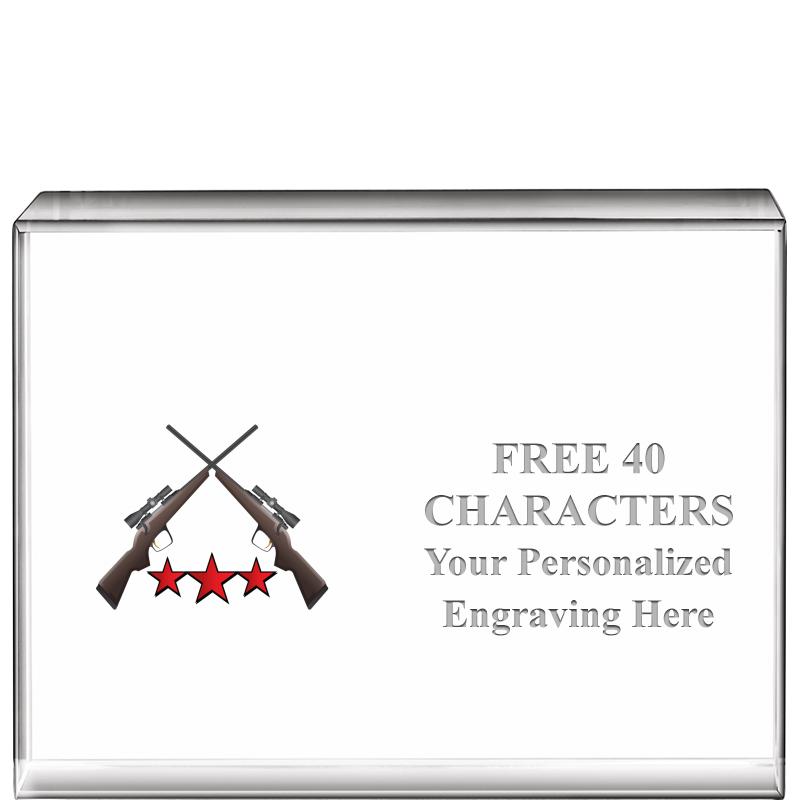 4"x3"HORIZONTAL DISPLAY CRYSTL