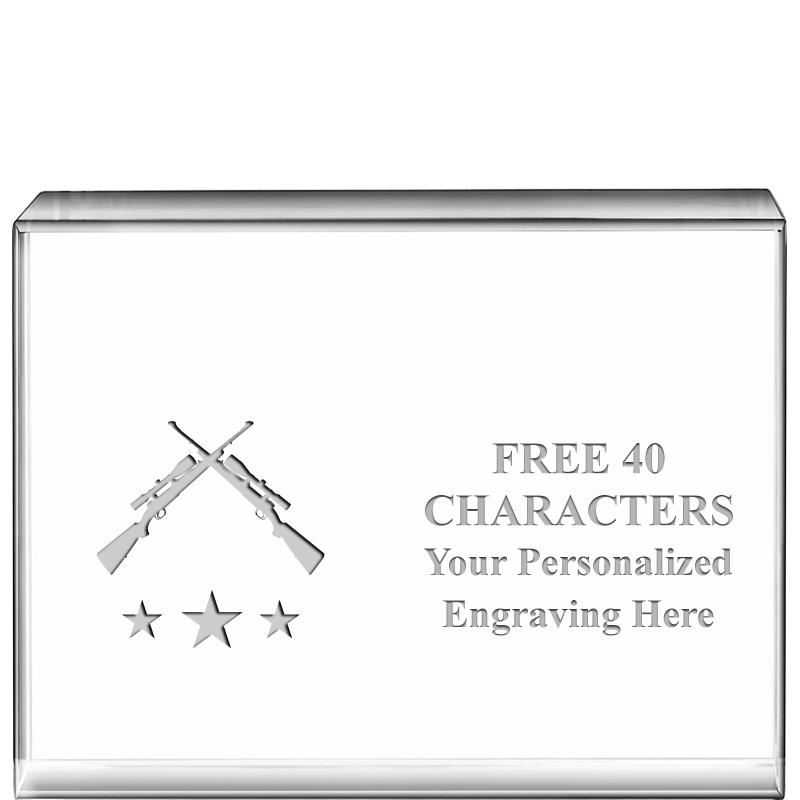 4"x3"HORIZONTAL DISPLAY CRYSTL