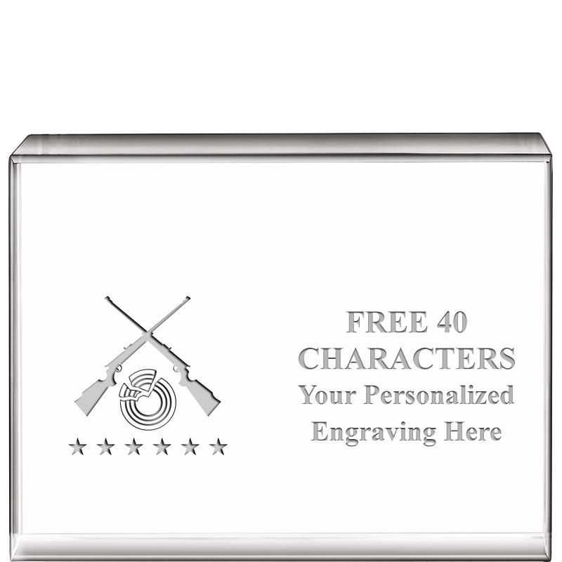 4"x3"HORIZONTAL DISPLAY CRYSTL