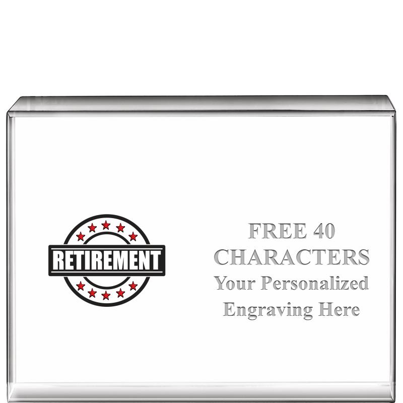 4"x3"HORIZONTAL DISPLAY CRYSTL