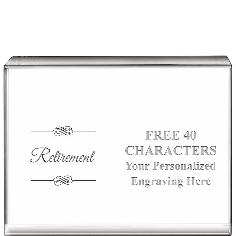 4"x3"HORIZONTAL DISPLAY CRYSTL