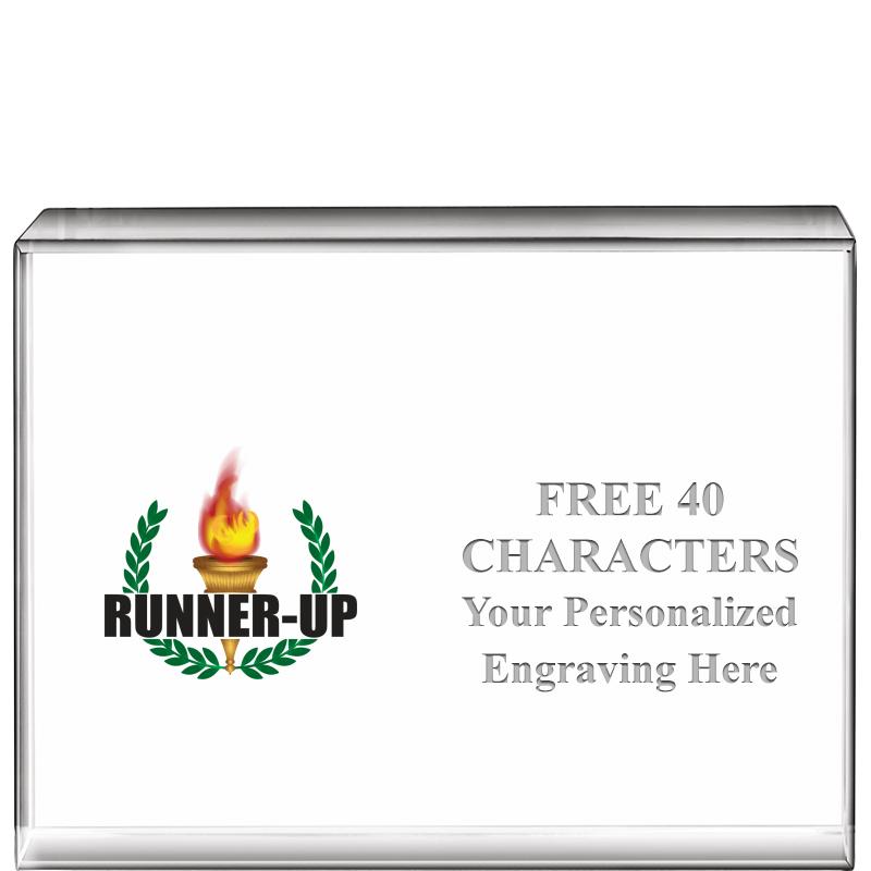 4"x3"HORIZONTAL DISPLAY CRYSTL