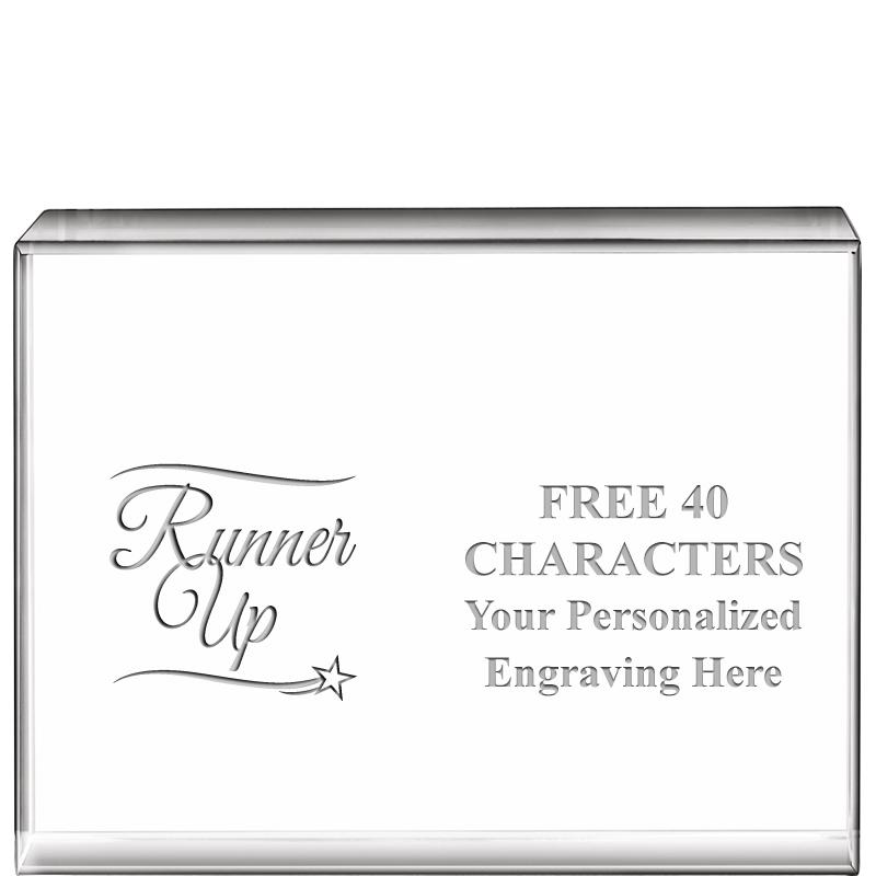 4"x3"HORIZONTAL DISPLAY CRYSTL