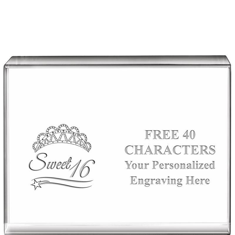 4"x3"HORIZONTAL DISPLAY CRYSTL