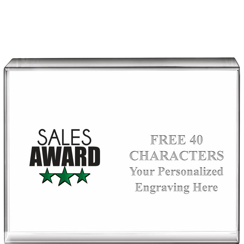 4"x3"HORIZONTAL DISPLAY CRYSTL