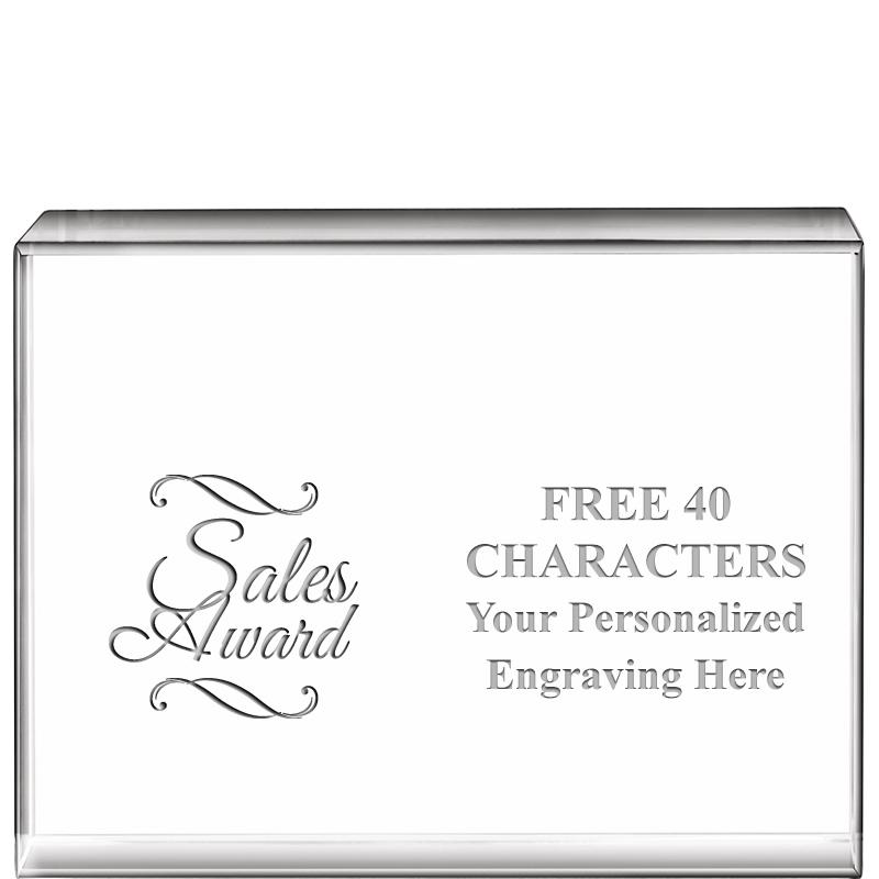 4"x3"HORIZONTAL DISPLAY CRYSTL