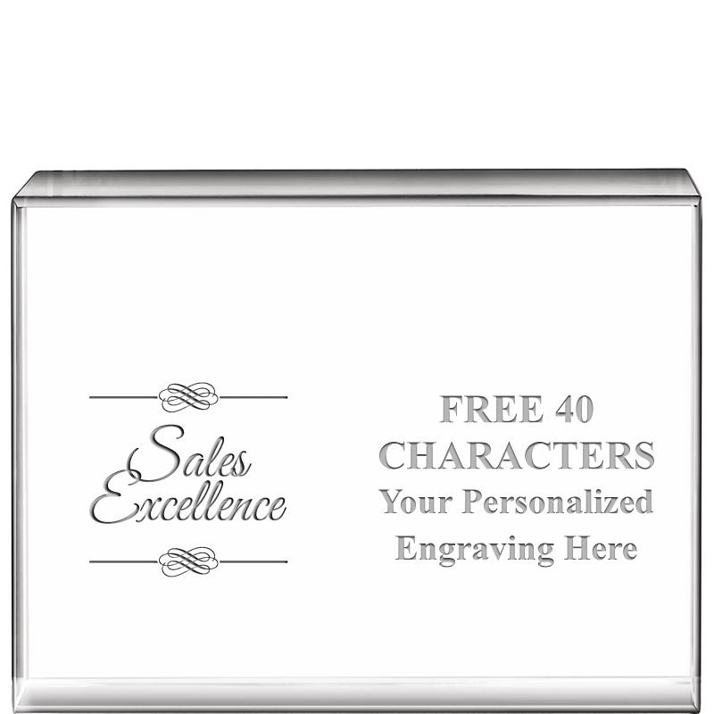 4"x3"HORIZONTAL DISPLAY CRYSTL