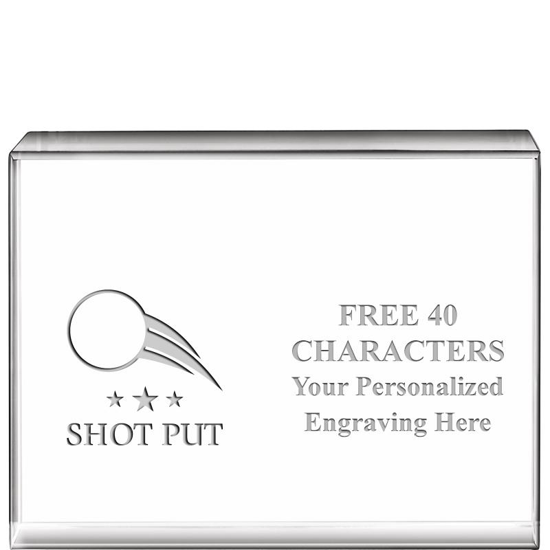 4"x3"HORIZONTAL DISPLAY CRYSTL