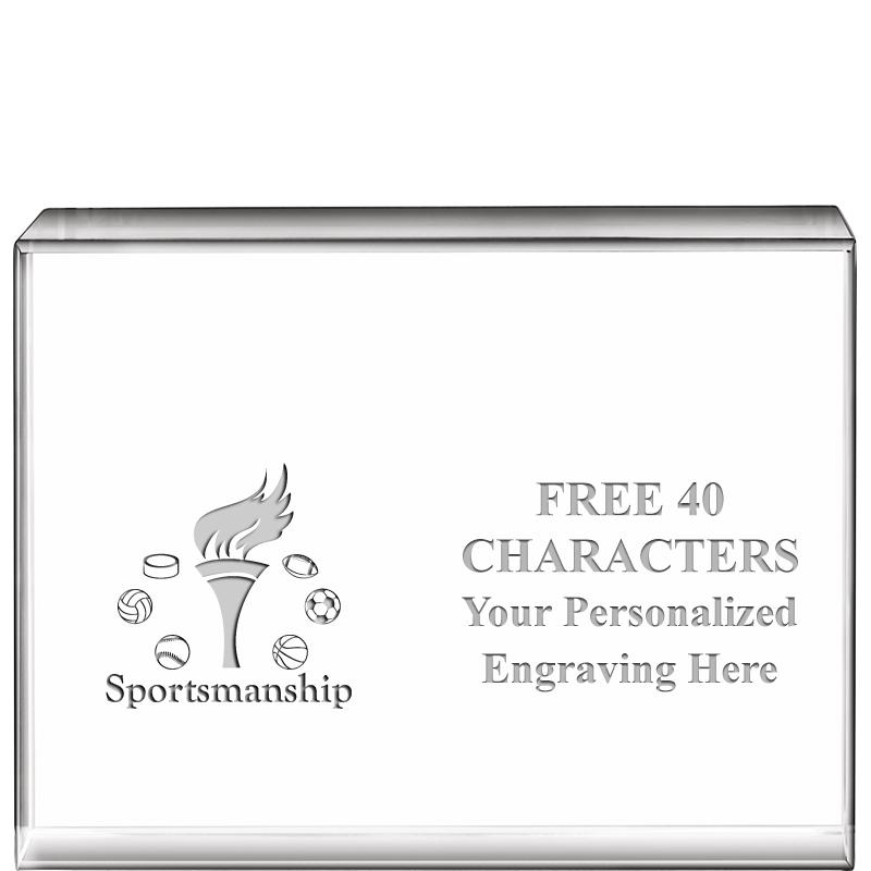 4"x3"HORIZONTAL DISPLAY CRYSTL